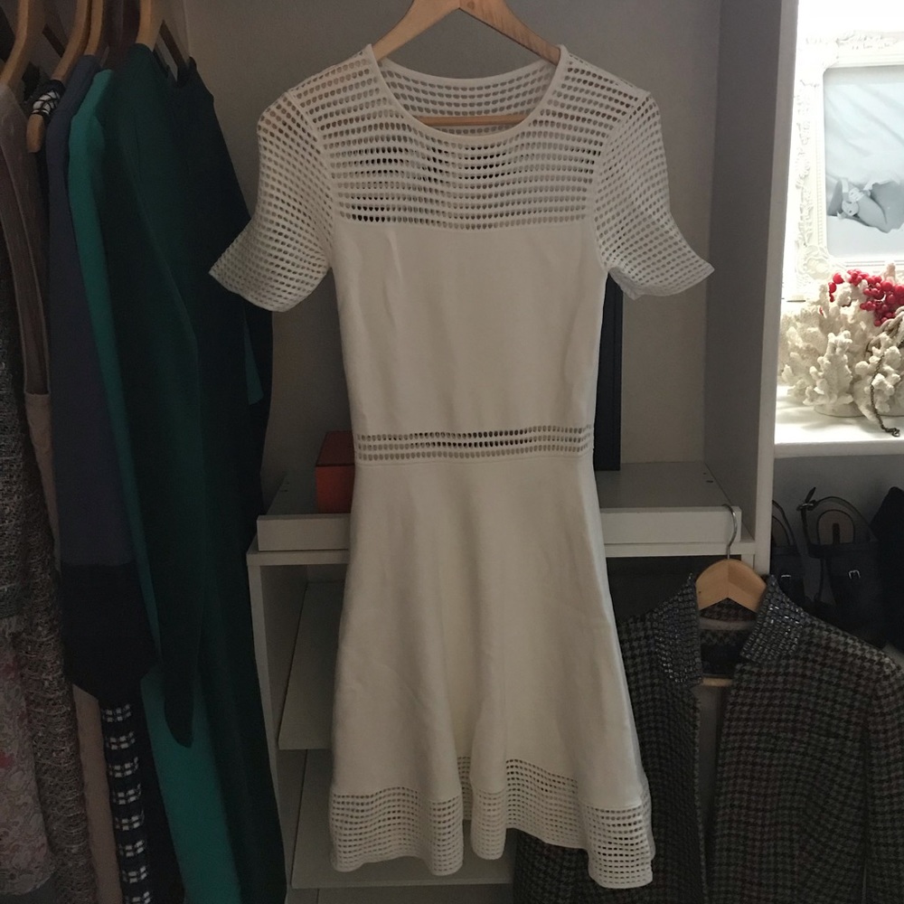 Torn by Ronny Kobo white dress